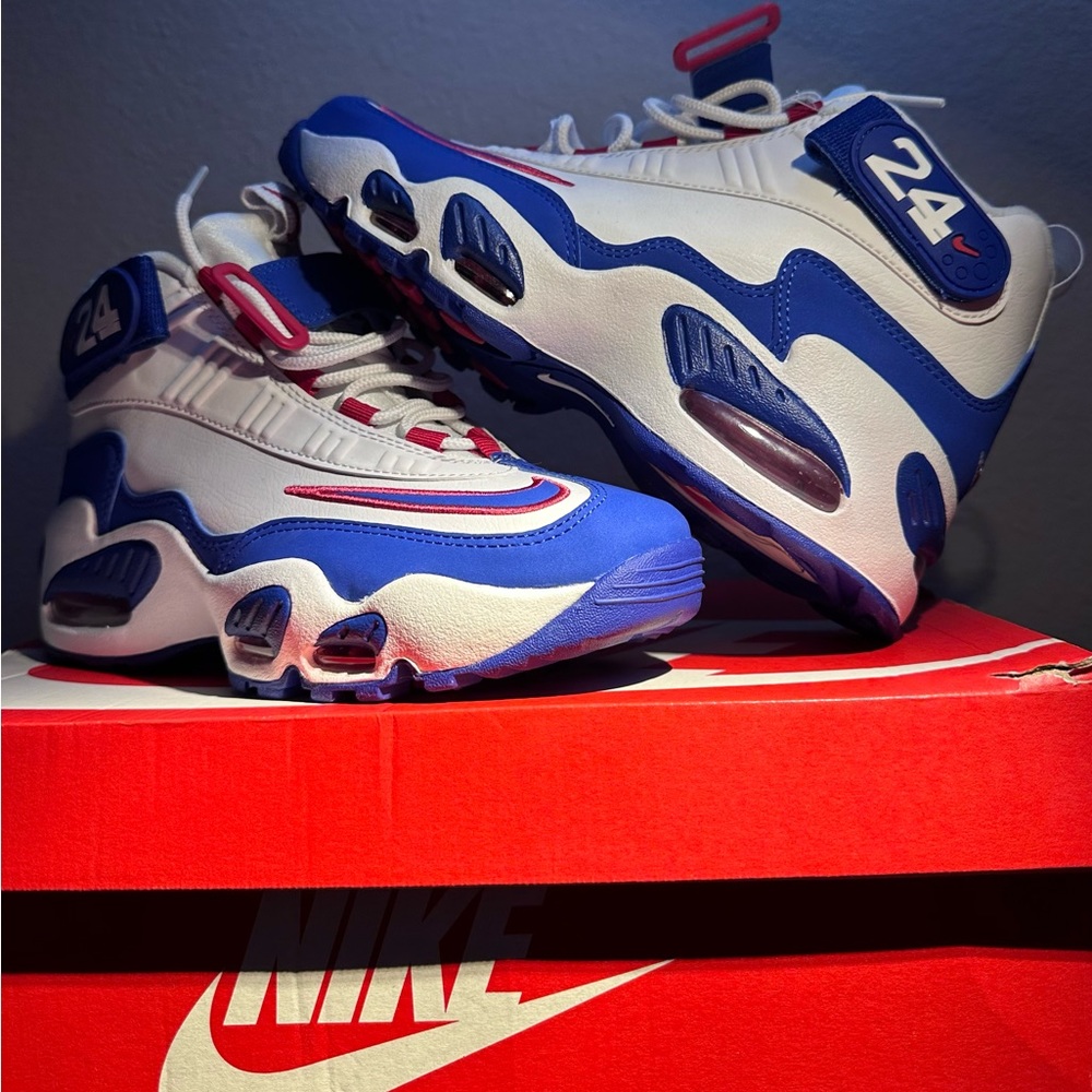 Brand New Air Griffey Max 1 | Size 7.5 | Gym Red / Royal Blue